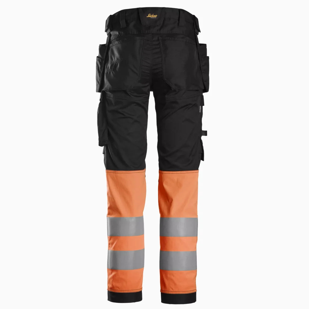 Pantalon extensible avec poches holster Haute visibilité Classe 1 - 6234