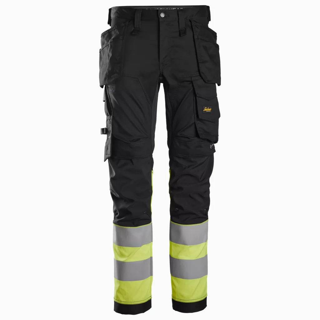 Pantalon extensible avec poches holster Haute visibilité Classe 1 - 6234