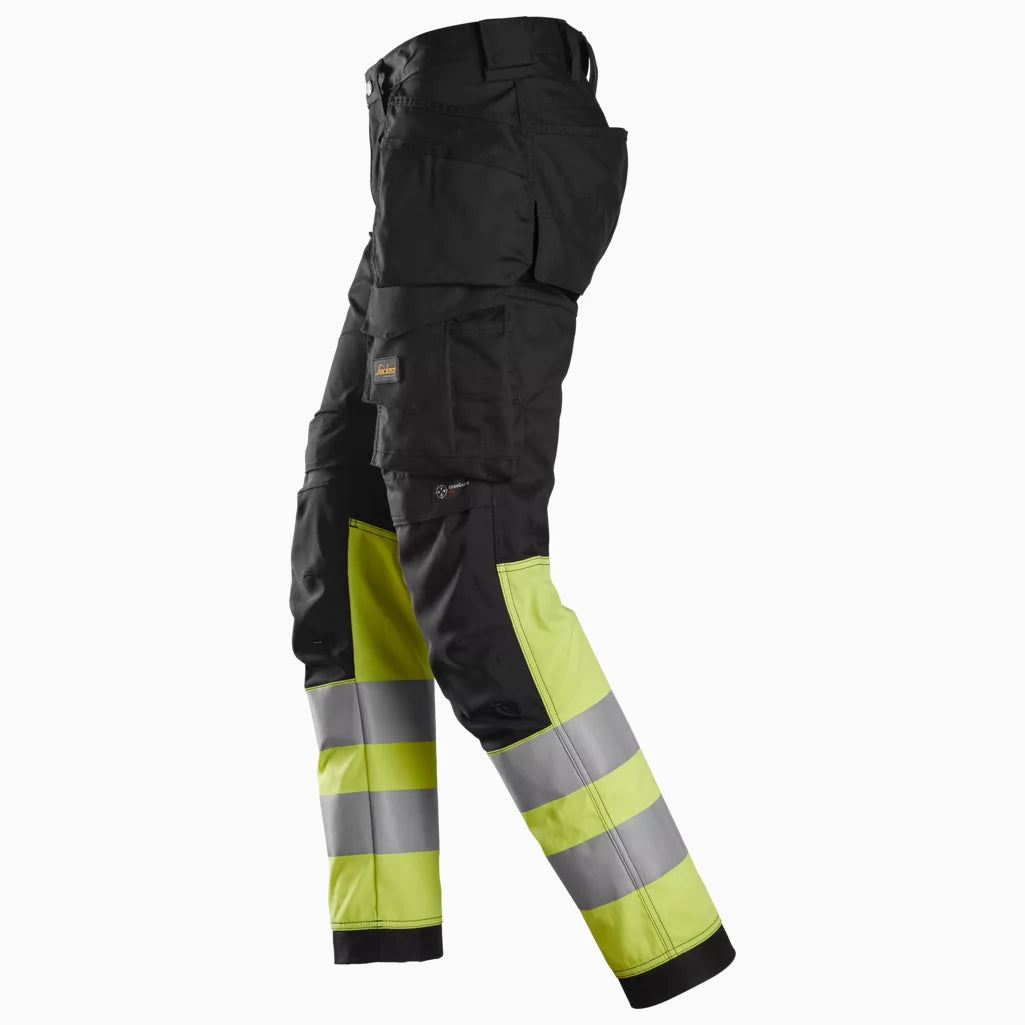 Pantalon extensible avec poches holster Haute visibilité Classe 1 - 6234