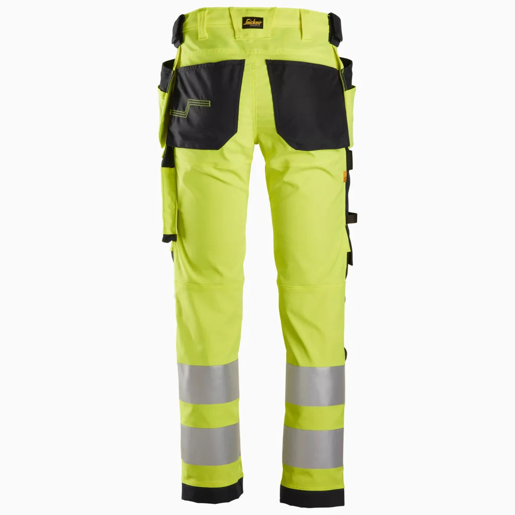 Pantalon extensible avec poches holster Haute visibilité Classe 2 - 6243