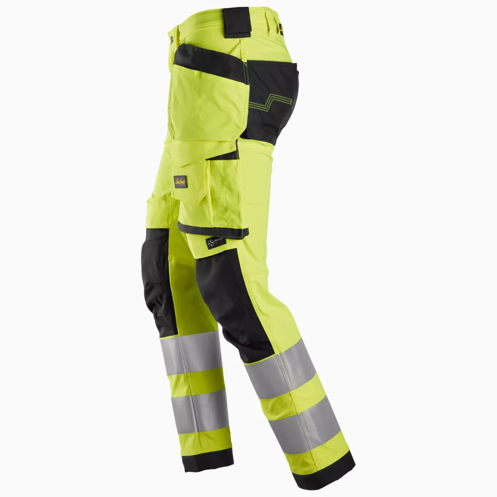 Pantalon extensible avec poches holster Haute visibilité Classe 2 - 6243