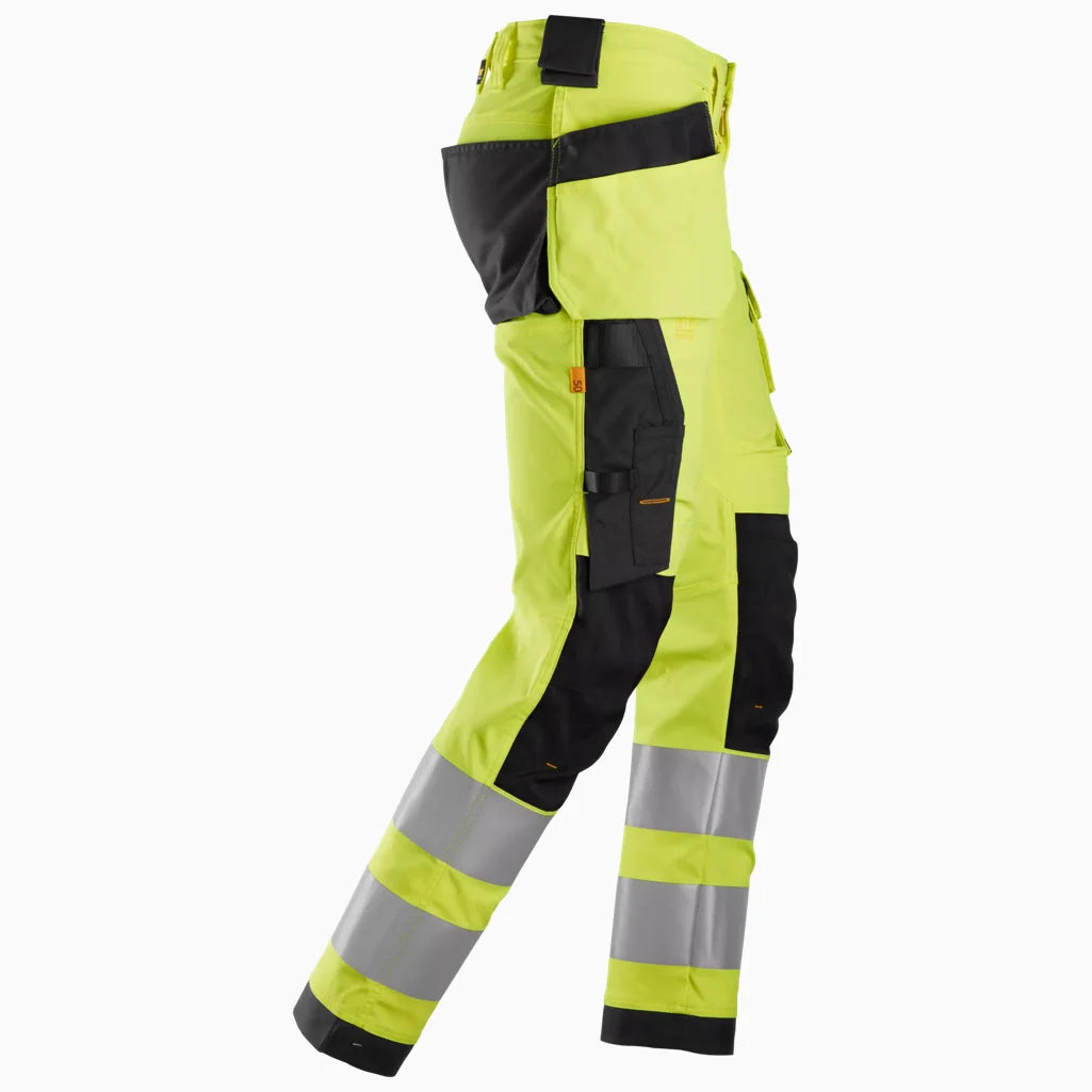 Pantalon extensible avec poches holster Haute visibilité Classe 2 - 6243