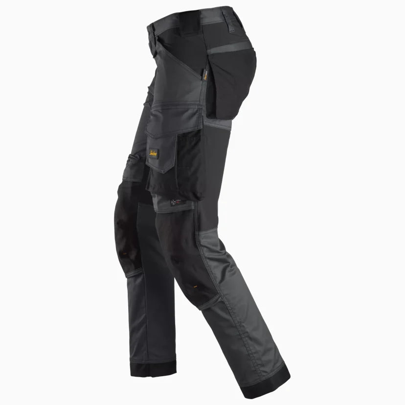 Stretch work trousers with knee pockets - IMPAX