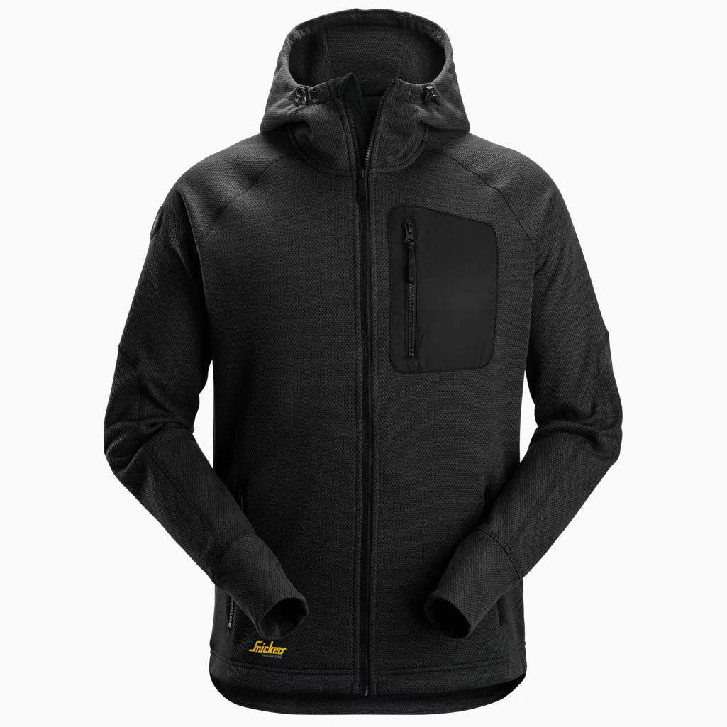 Sweat-shirt à capuche entièrement zippé - 8041