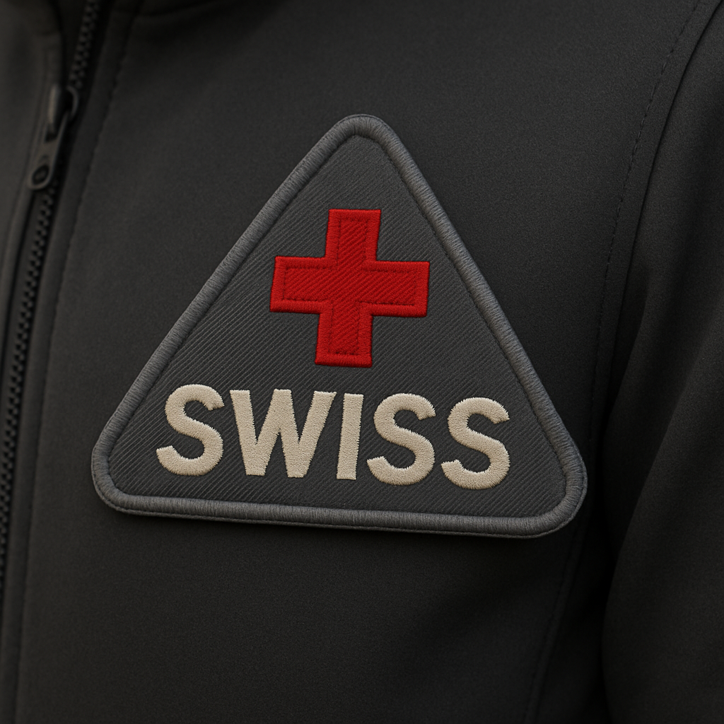 Badge brodé ou marqué