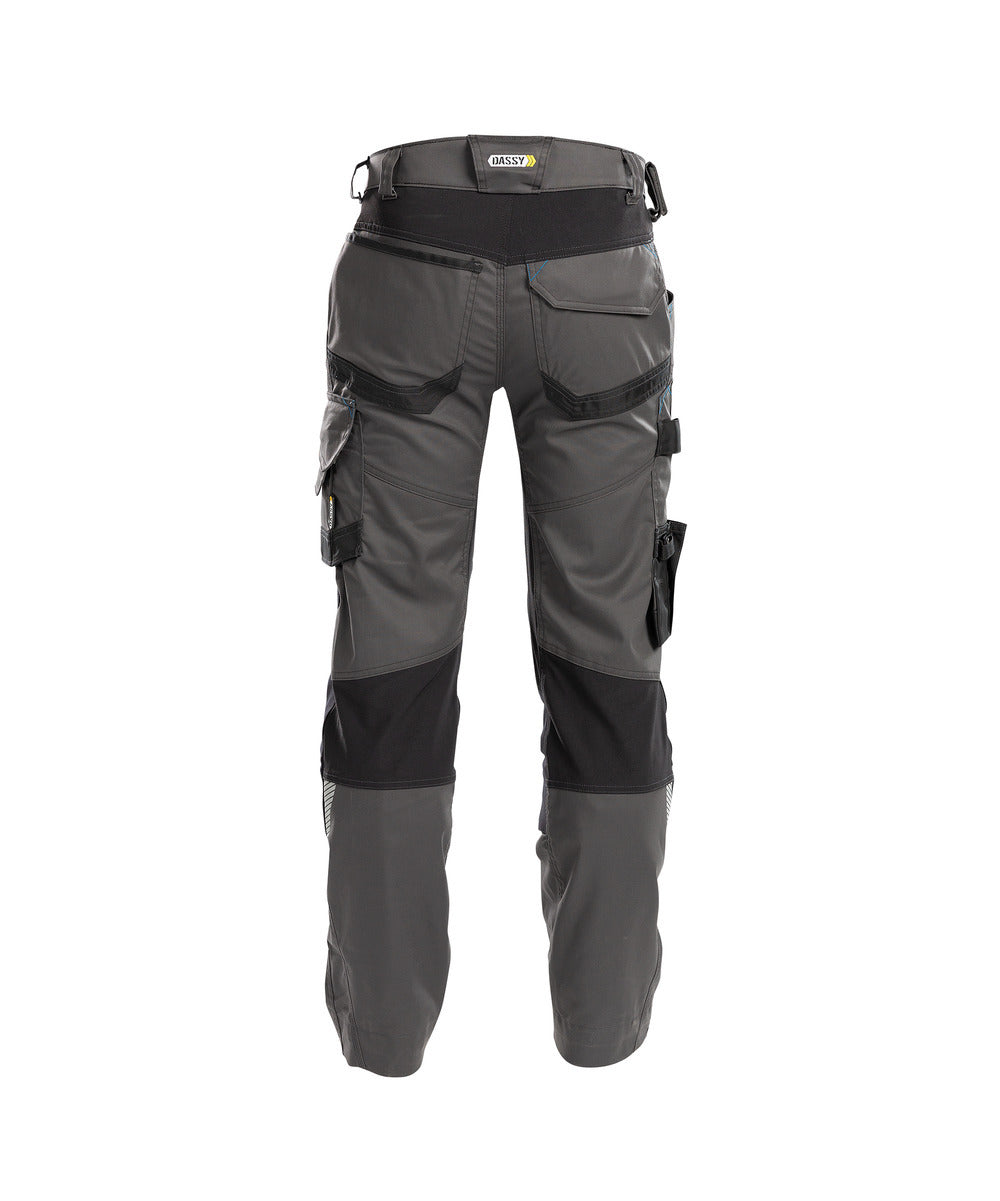 Stretch work trousers with knee pockets - IMPAX