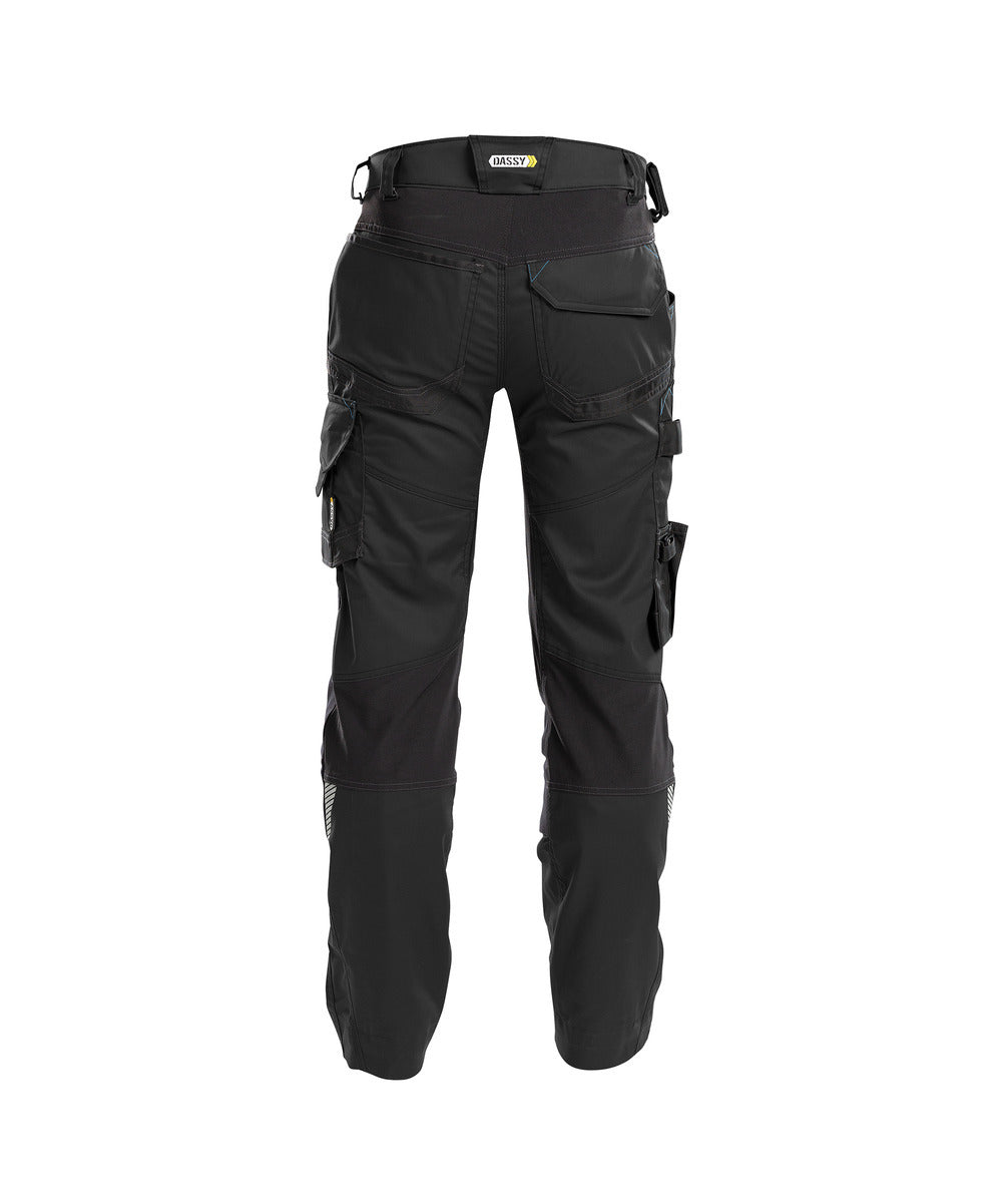 Stretch work trousers with knee pockets - IMPAX
