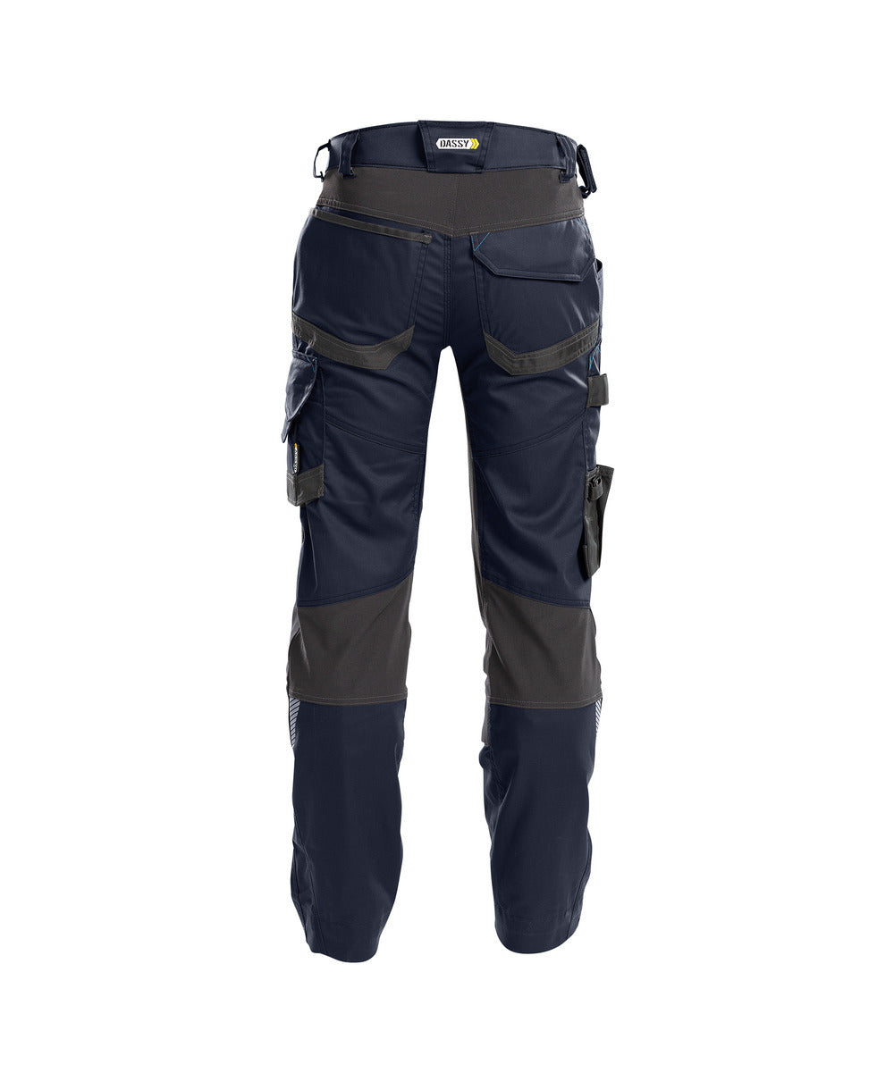 Stretch work trousers with knee pockets - IMPAX