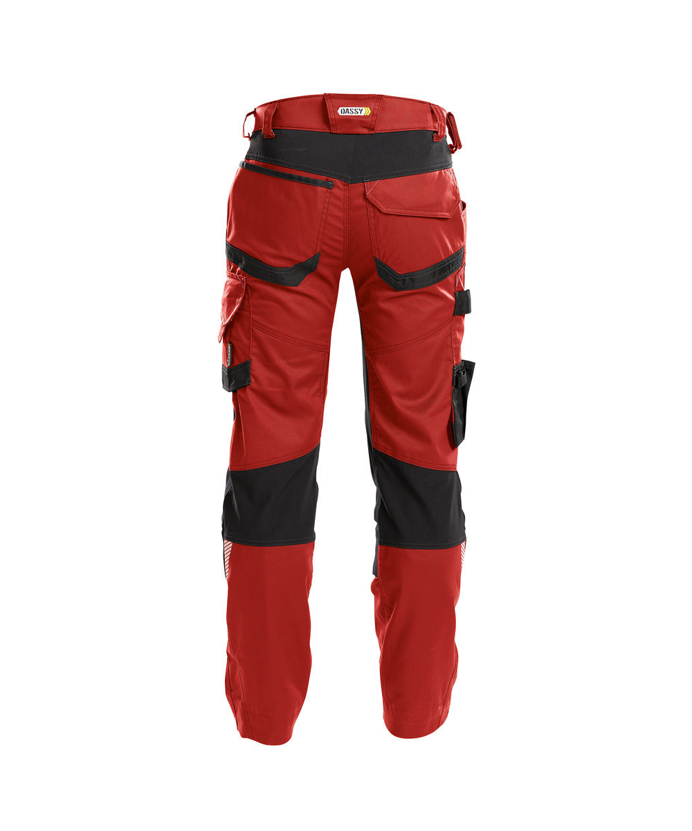 Stretch work trousers with knee pockets - IMPAX