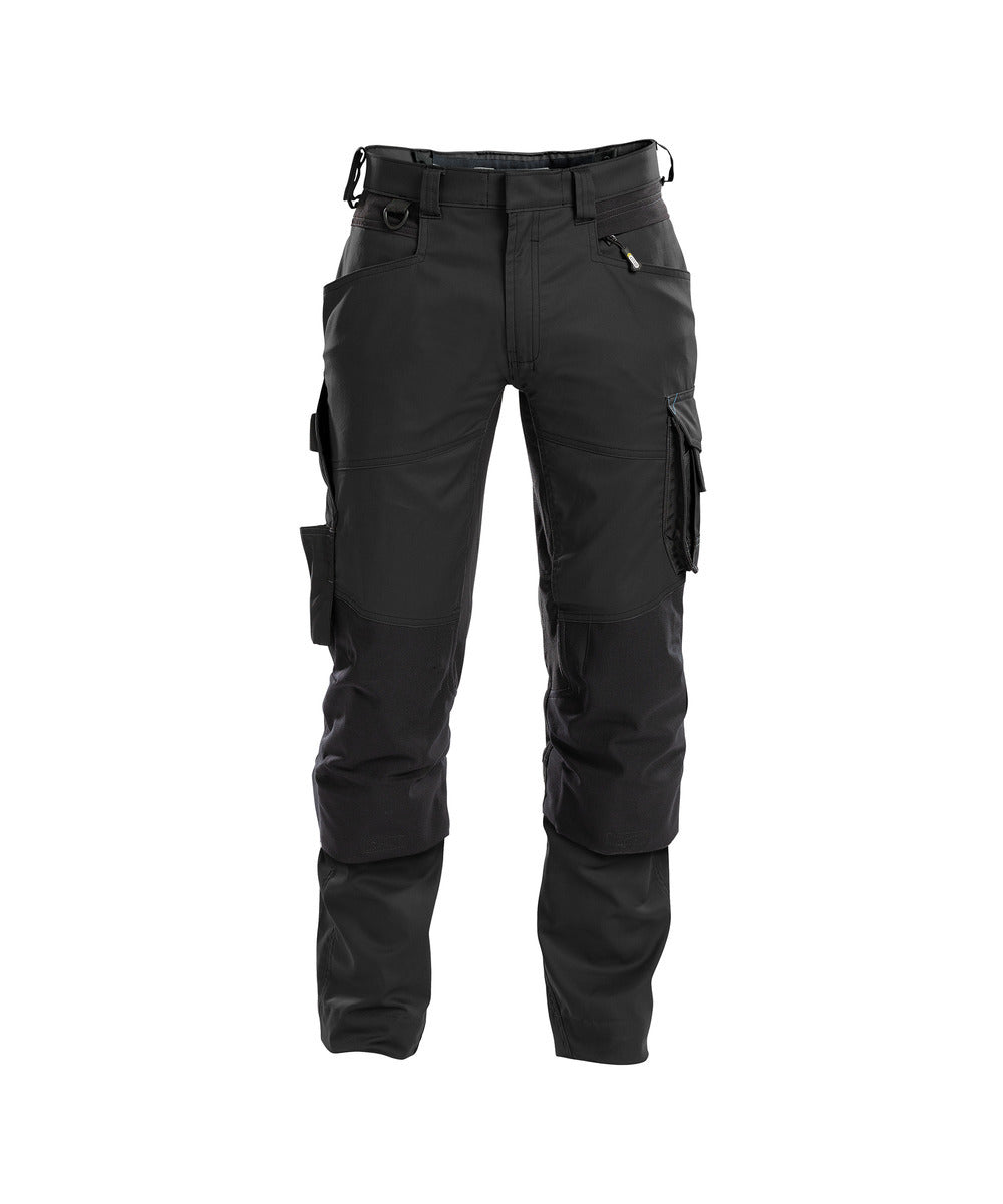 Stretch work trousers with knee pockets - IMPAX
