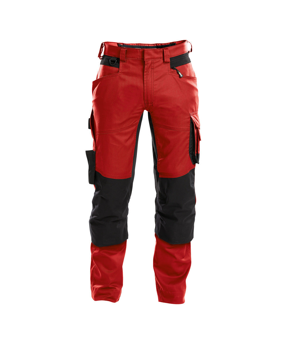 Stretch work trousers with knee pockets - IMPAX