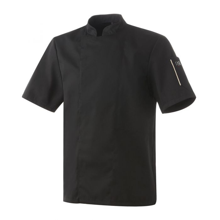 Veste de Cuisine MC - "NERO" (Unisexe)