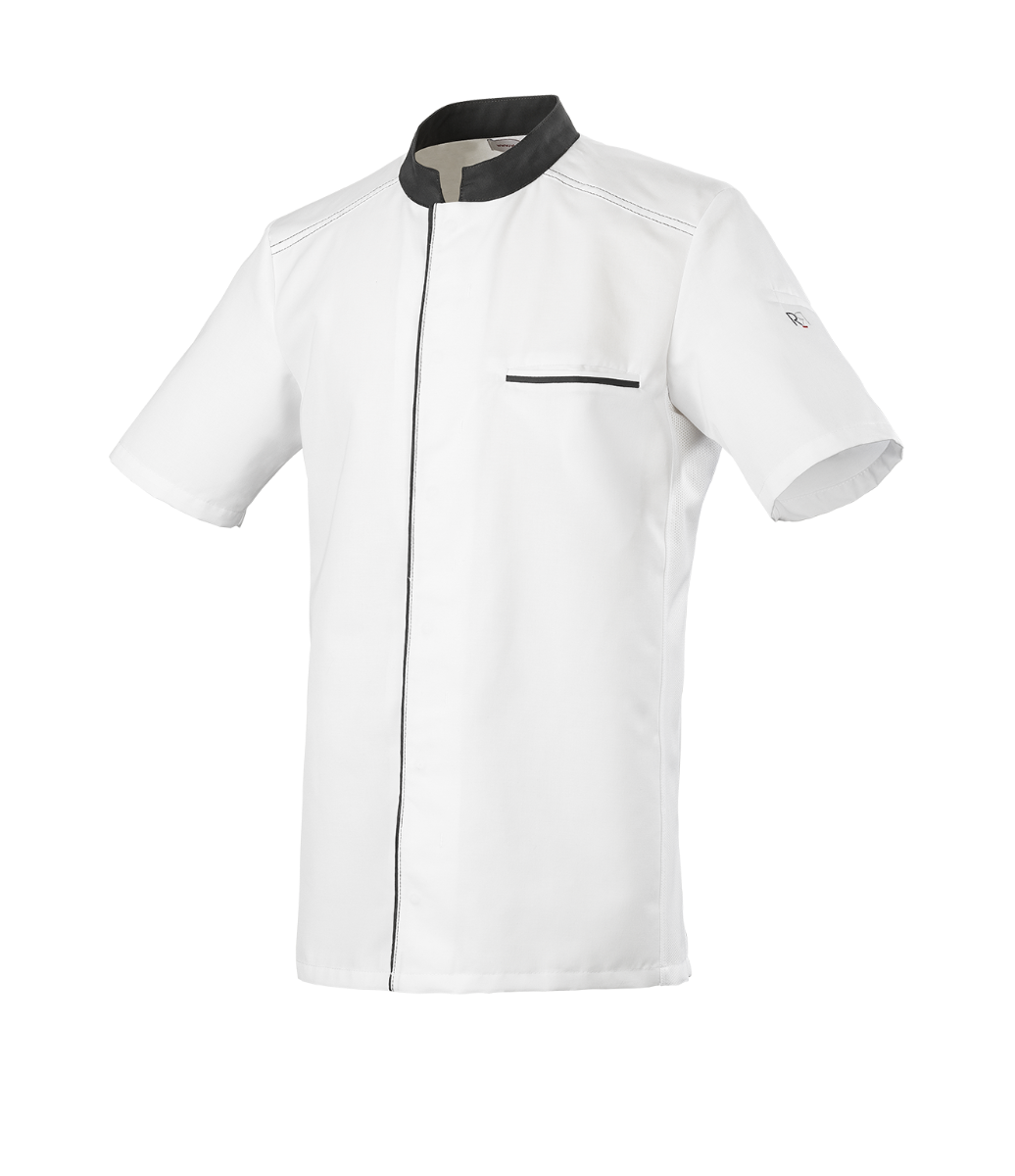 Veste de Cuisine MC - "ABAX" (Unisex)