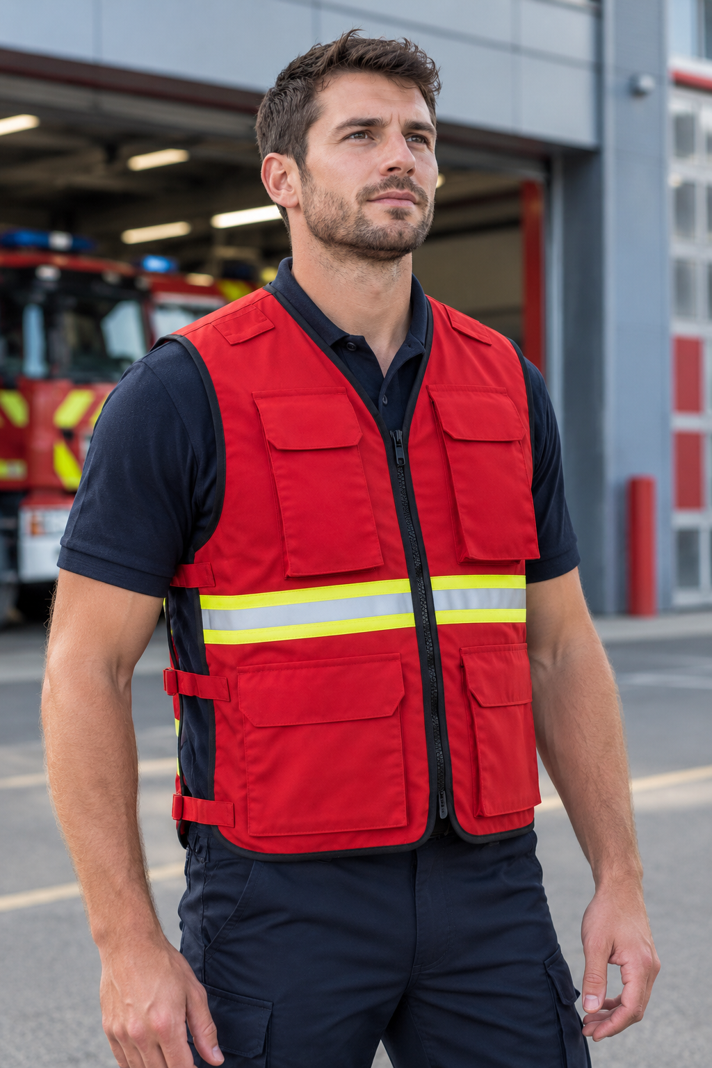 Gilet de commandement multipoches - 100292