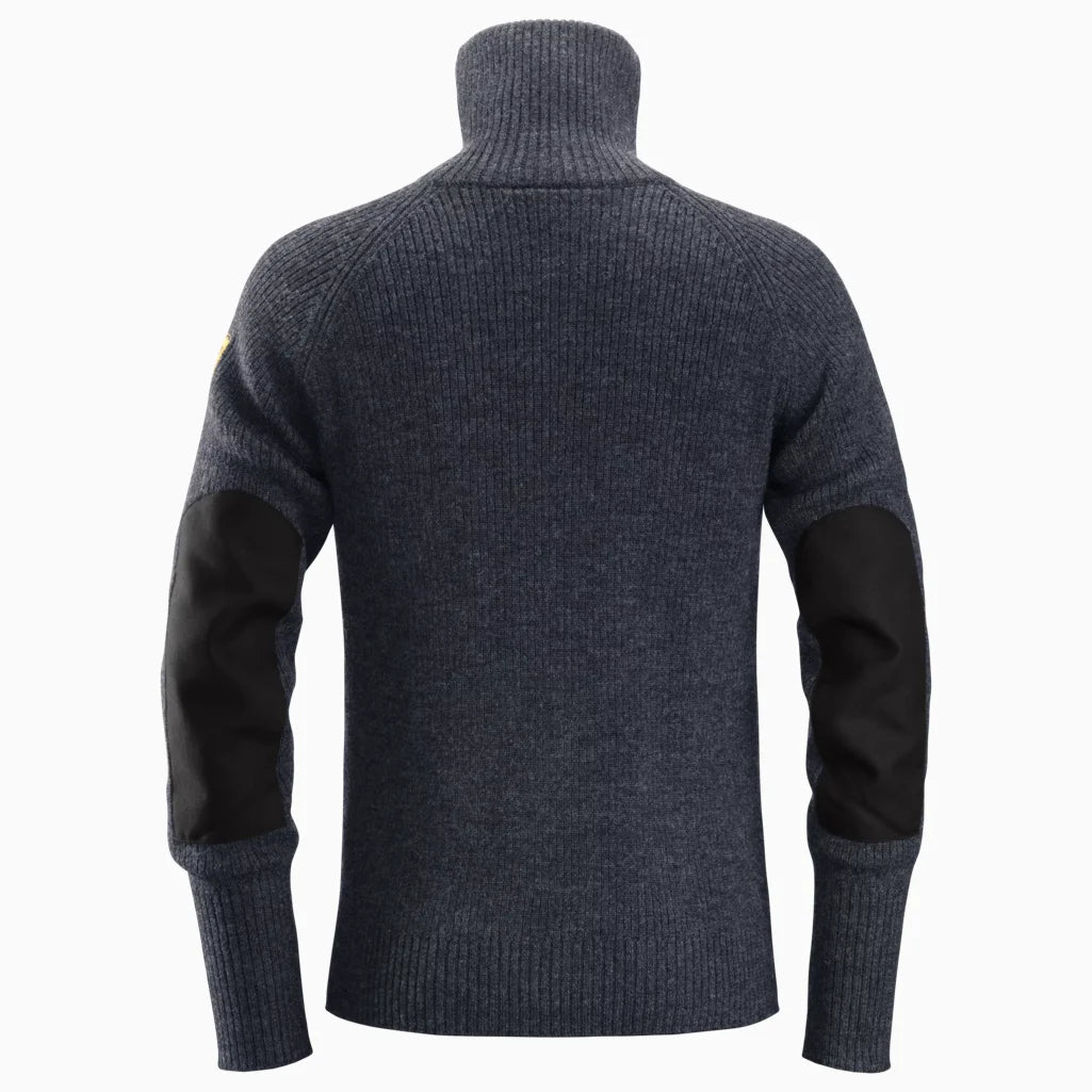 Pull en laine col zippé - 2905