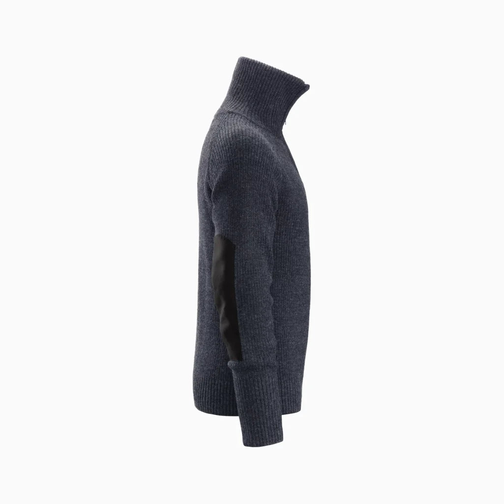 Pull en laine col zippé - 2905