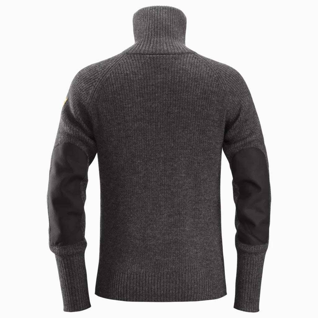 Pull en laine col zippé - 2905