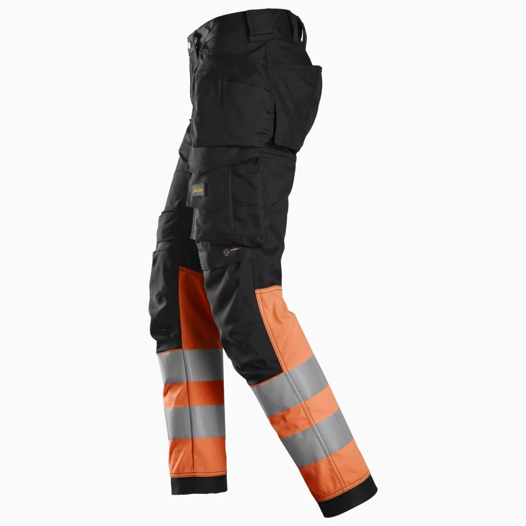 Pantalon extensible avec poches holster Haute visibilité Classe 1 - 6234