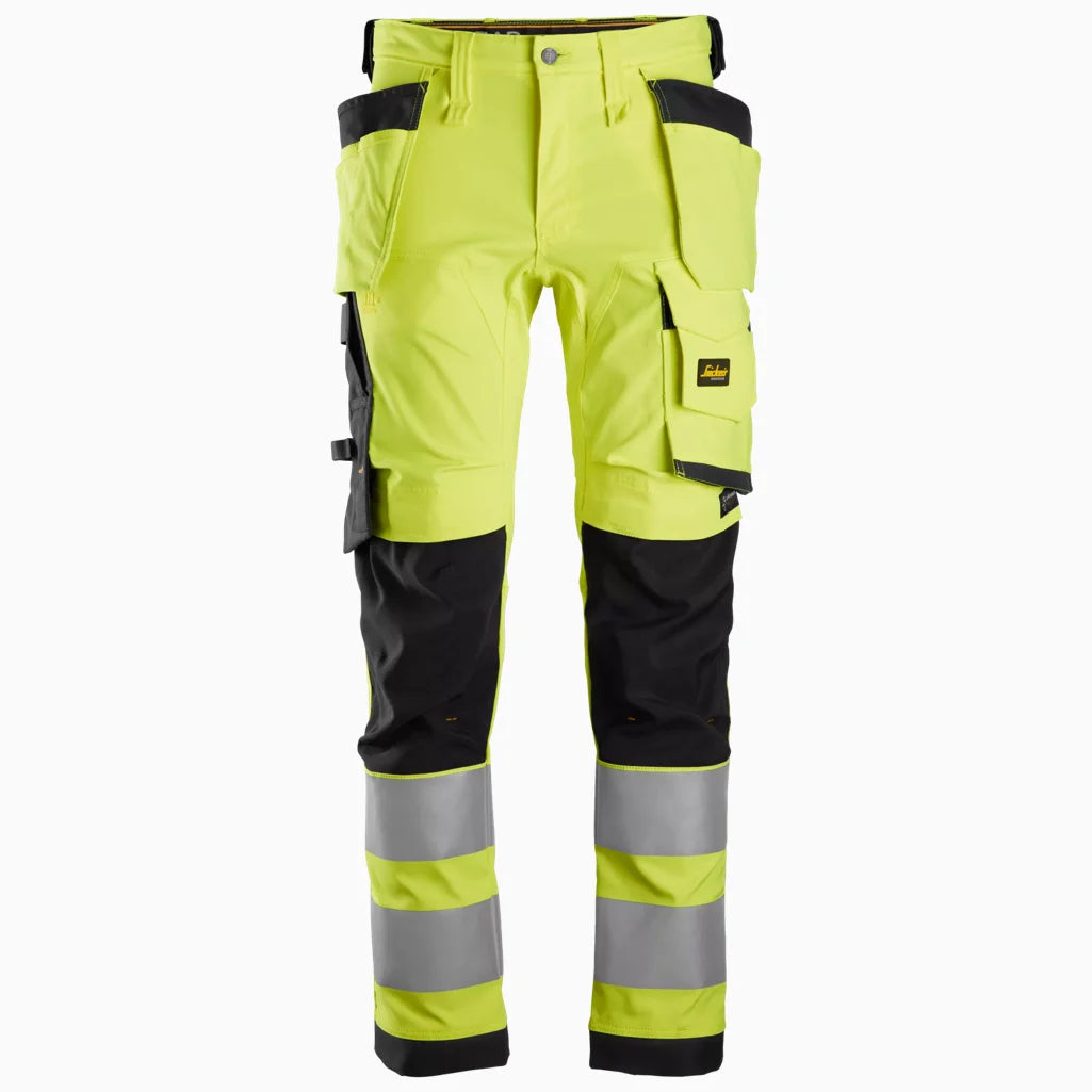 Pantalon extensible avec poches holster Haute visibilité Classe 2 - 6243