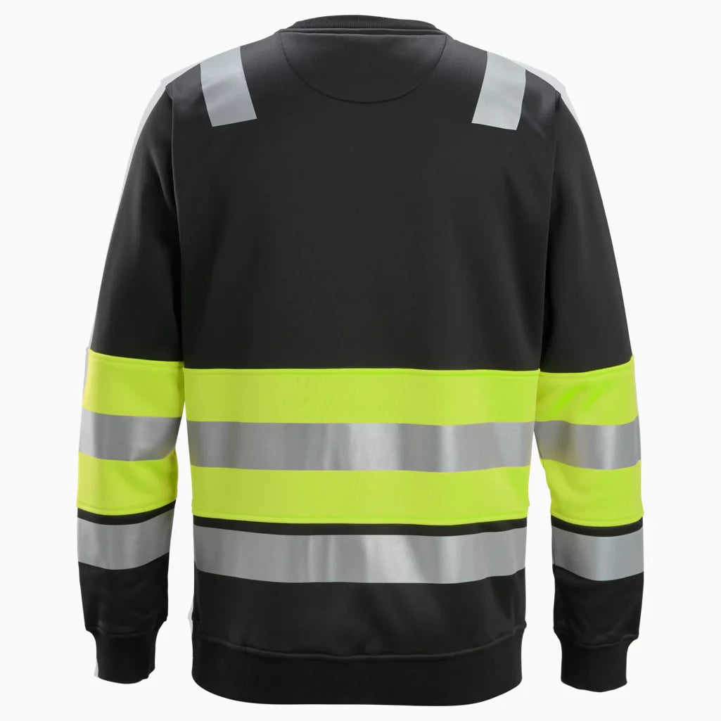 Sweat-shirt col rond Haute visibilité Classe 1 - 8031