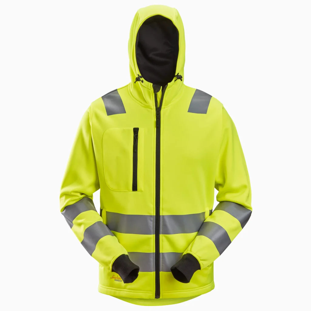 Sweat-shirt entièrement zippé Haute visibilité Classe 2/3 - 8039