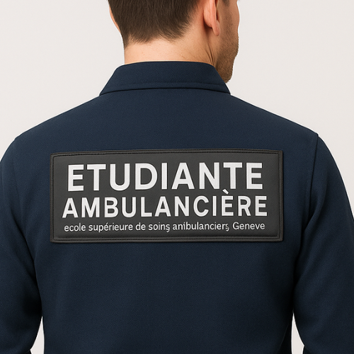 Badge d'Identifications avec marquage 28 x 10 cm