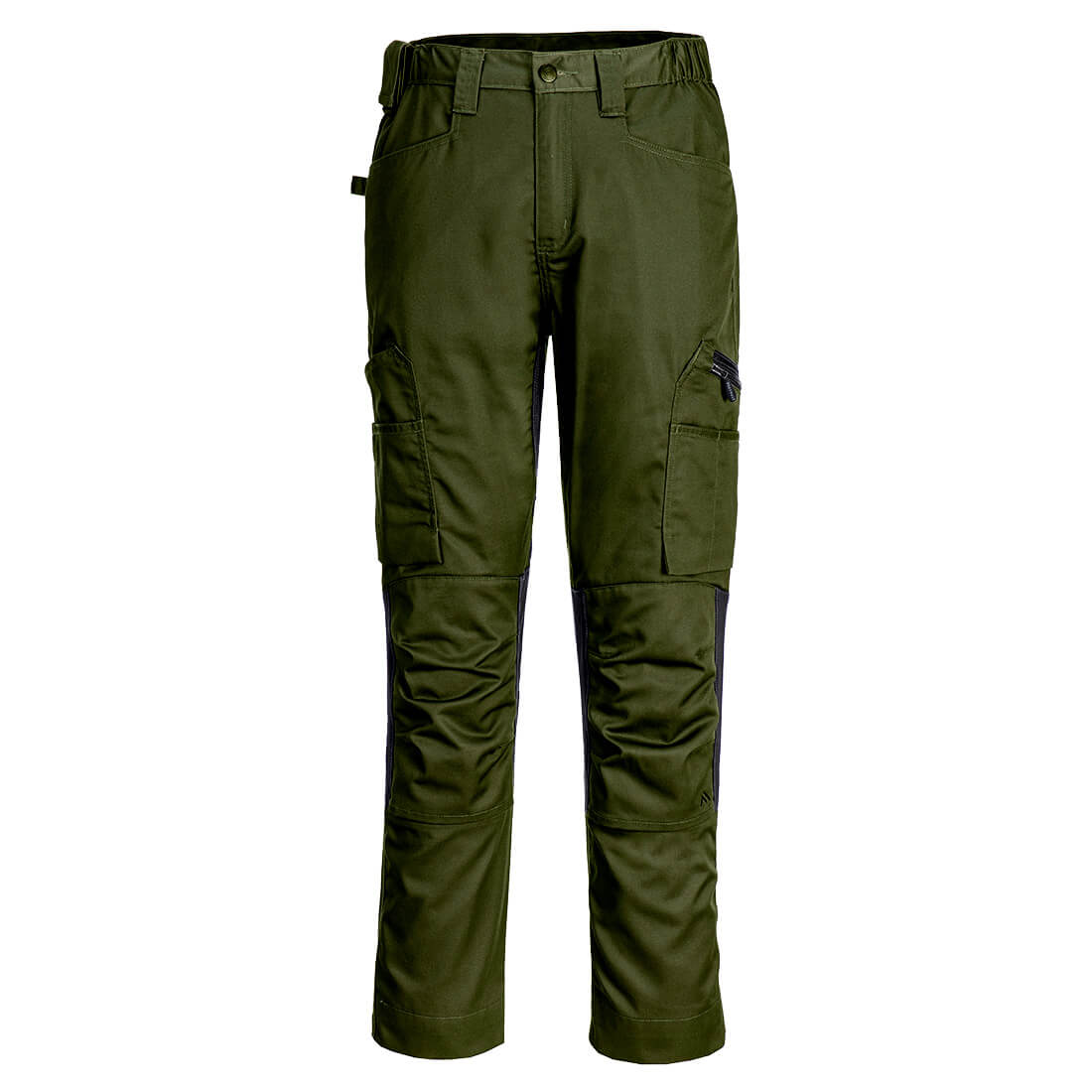 Stretch work trousers with knee pockets - MATRIX