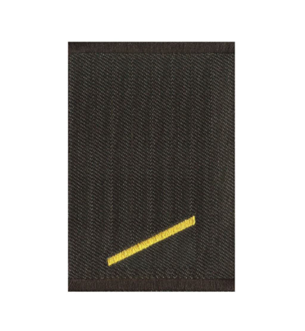 SP ranks embroidered on black fabric, SHEATH ASSEMBLY